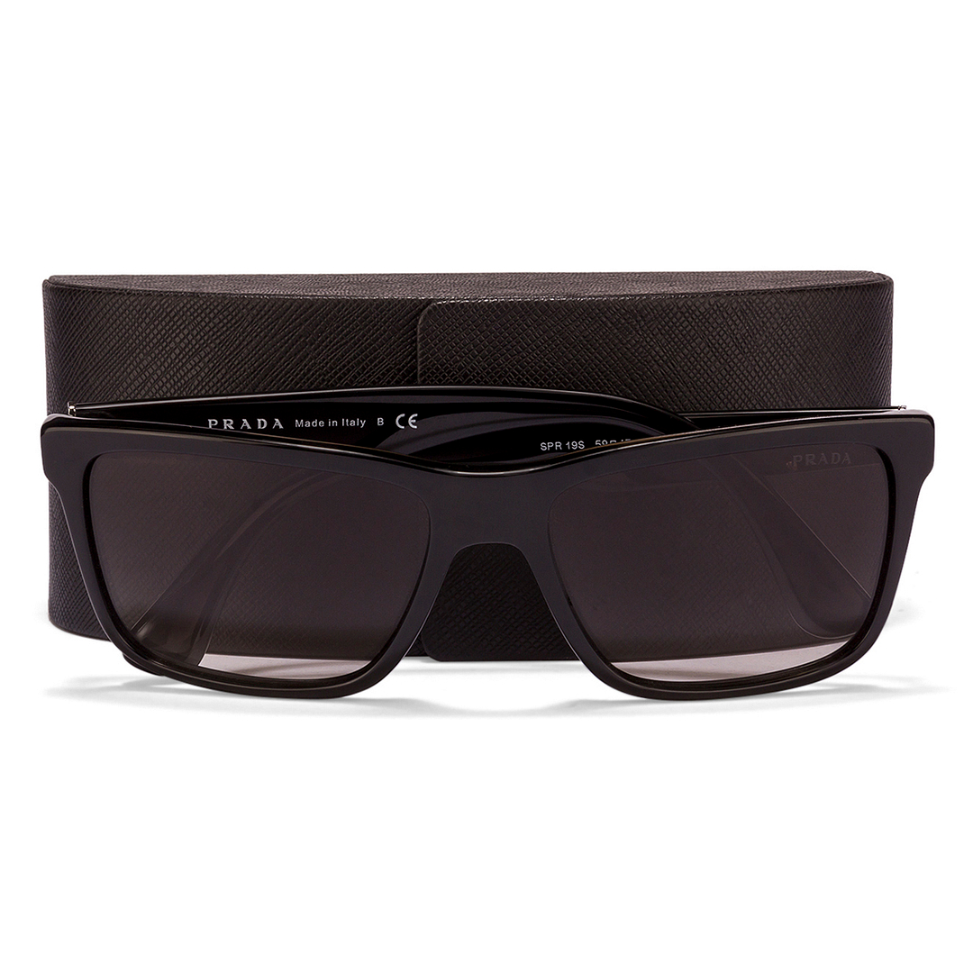 BRANDED Black Full Rim Rectangle right side