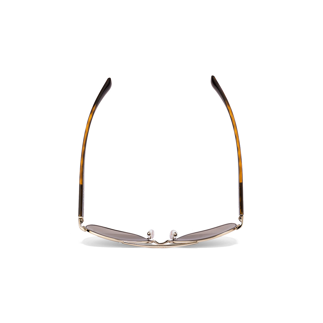 BRANDED Gold Full Rim Rectangle right side