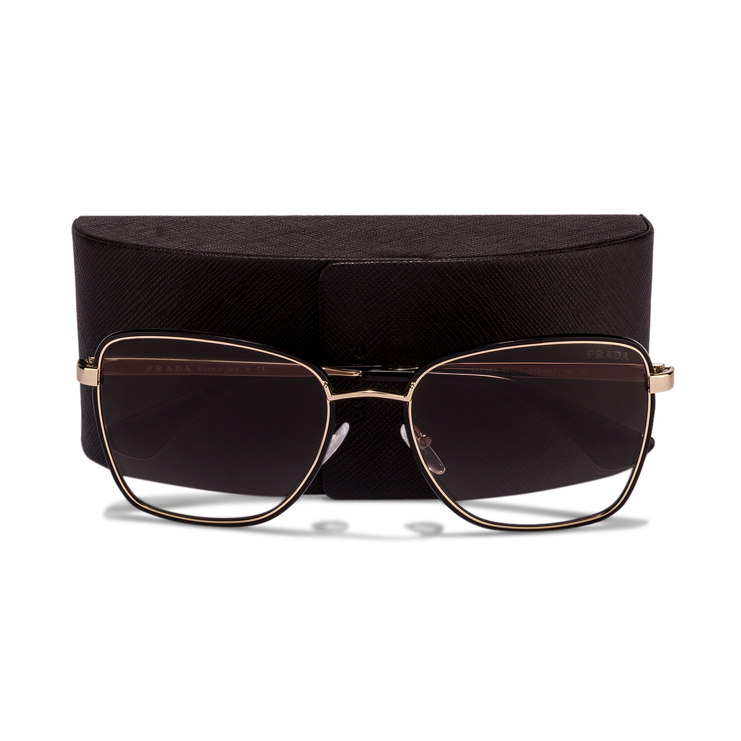 BRANDED Gold Full Rim Square right side