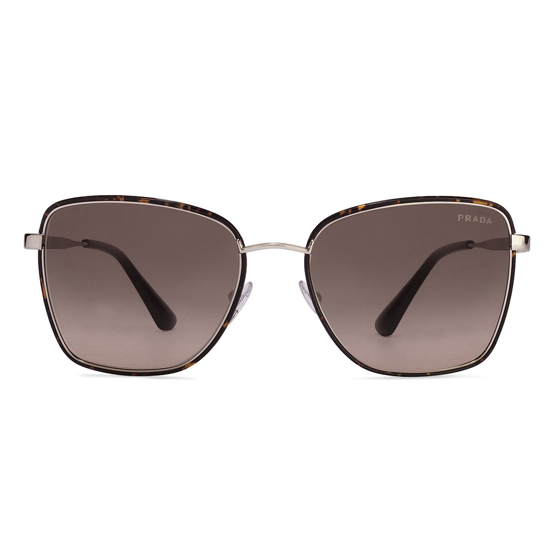 BRANDED Golden Brown Full Rim Square left side