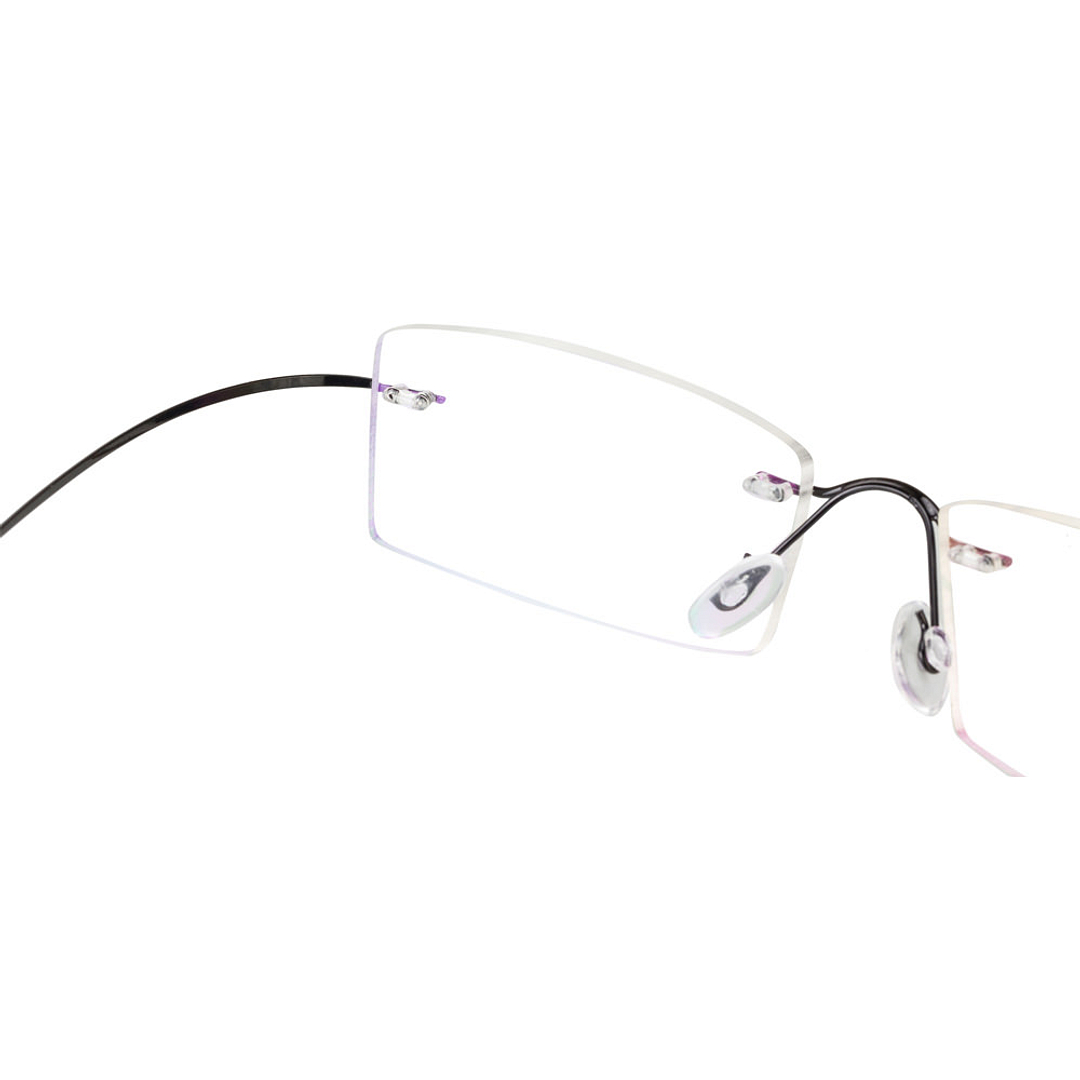 Vincent Chase Online Black Rimless Rectangle right side