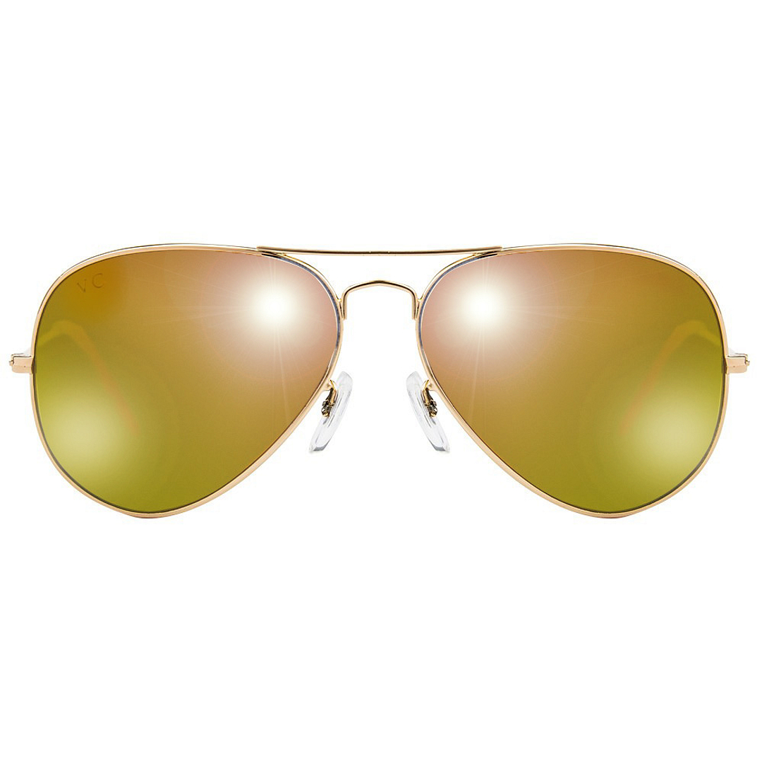 Vincent Chase Online Gold Full Rim Aviator left side