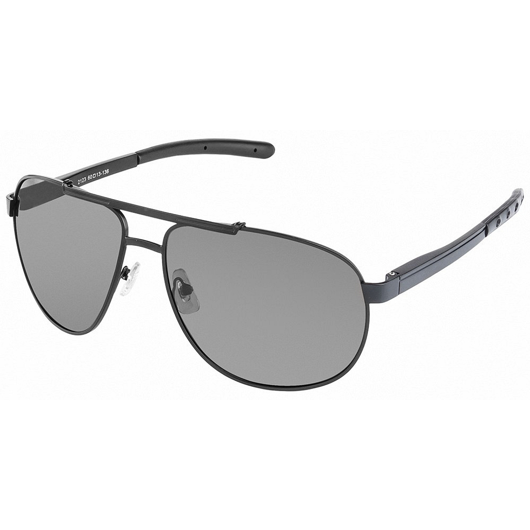 Vincent Chase Online Black Full Rim Aviator left side