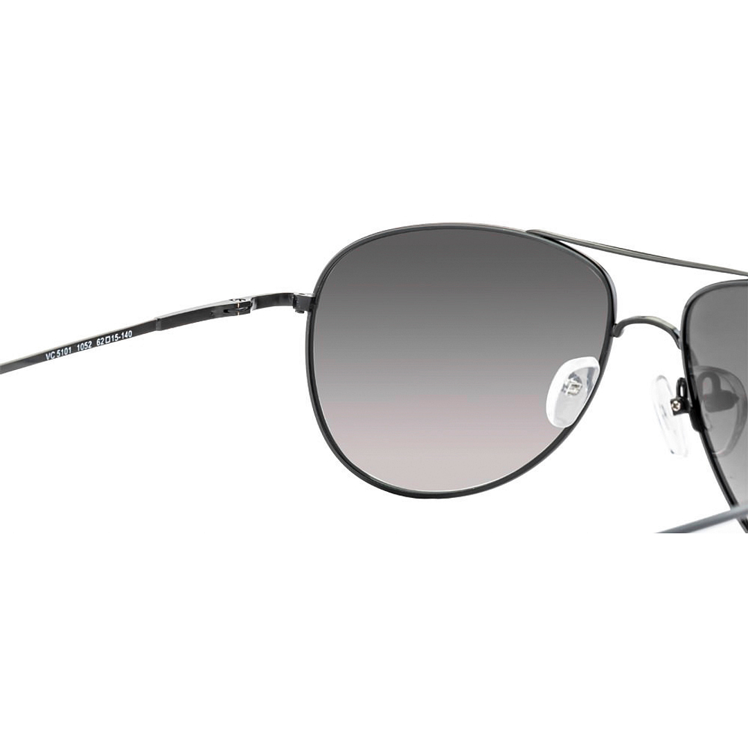 Vincent Chase Online Black Full Rim Aviator right side
