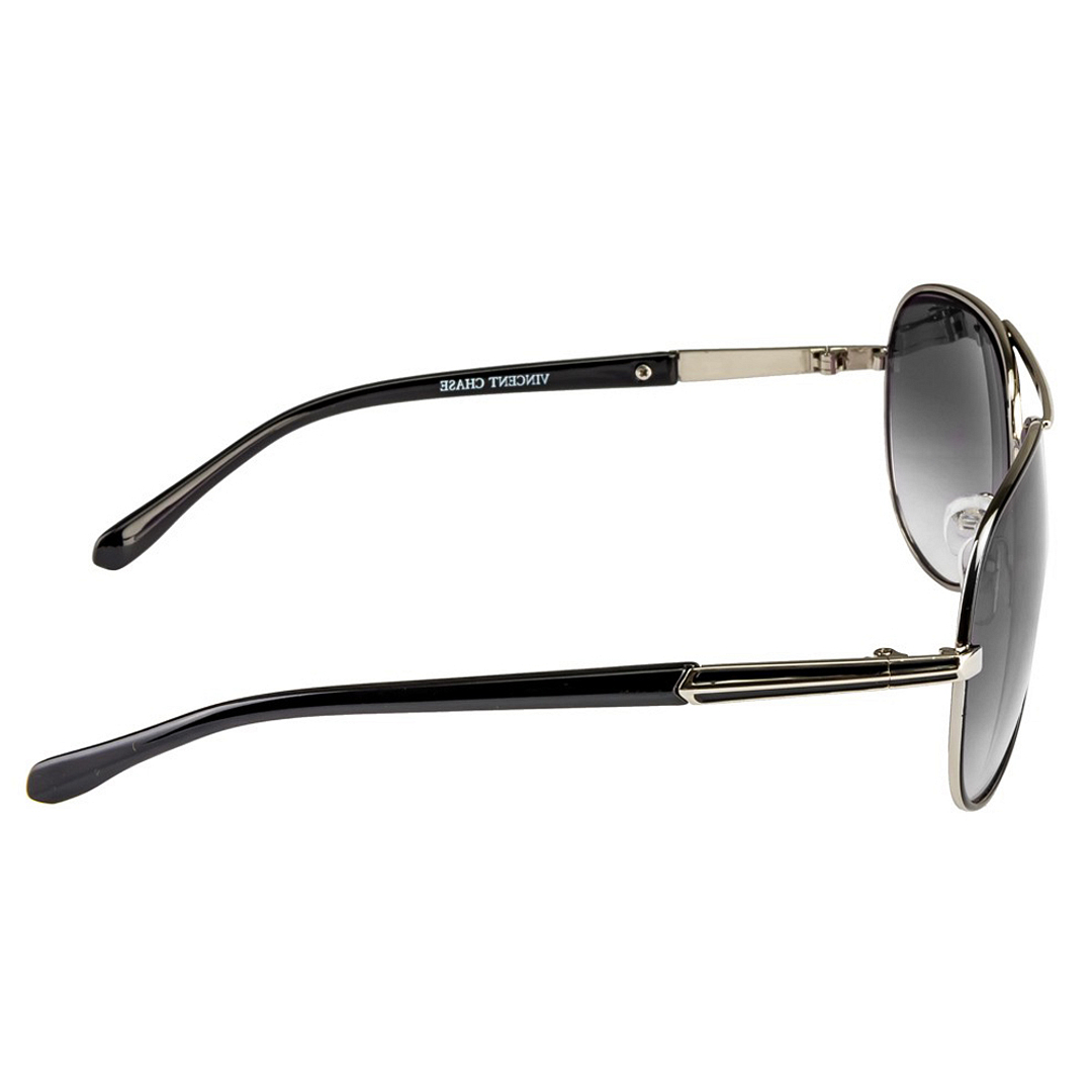 Vincent Chase Online Gunmetal Full Rim Aviator right side
