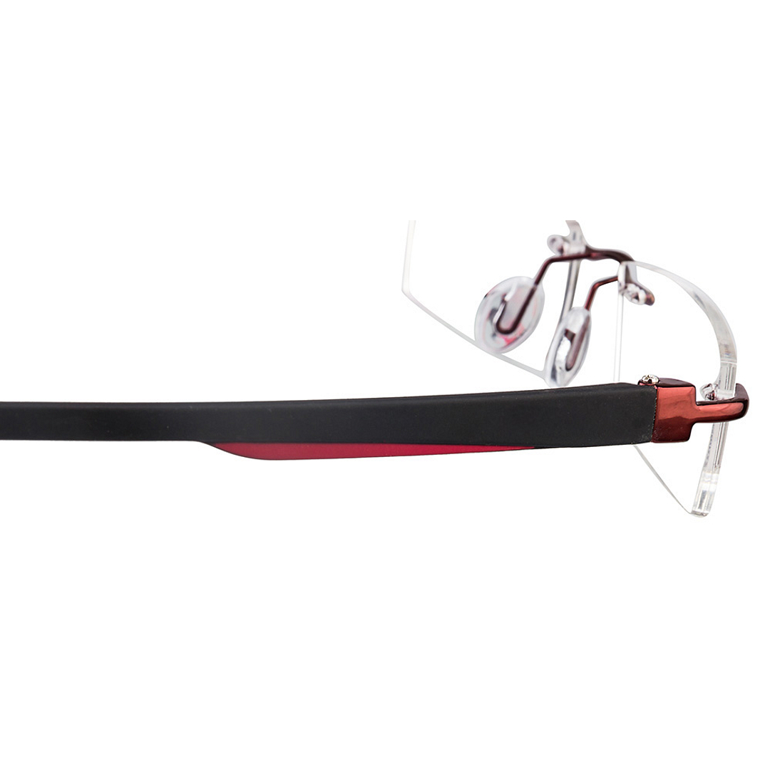 Lenskart Air Online Black Rimless Rectangle right side