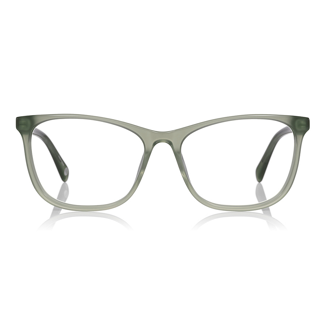 OWNDAYS | ESSENTIAL Light Khaki Full Rim Fox right side