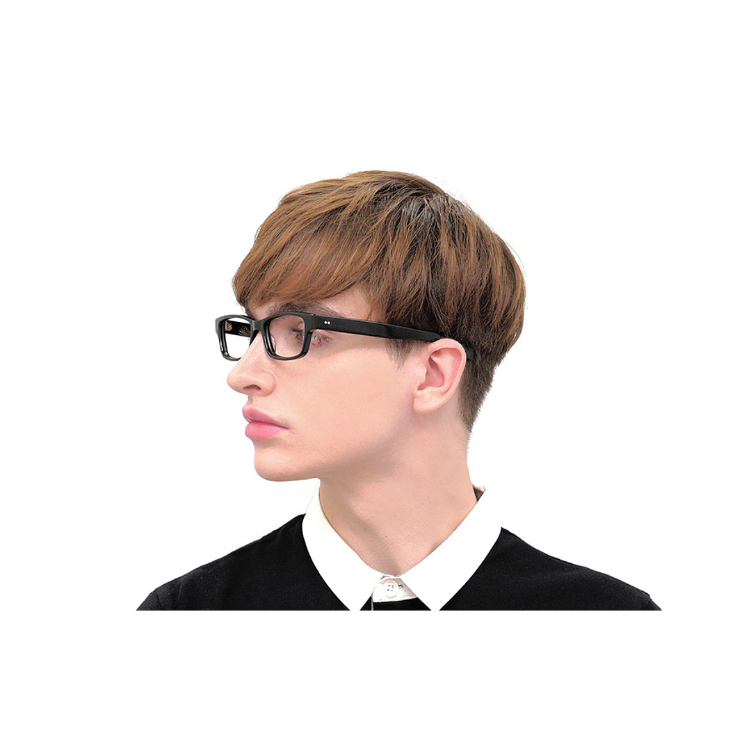 Senichisaku Black Full Rim Rectangle right side