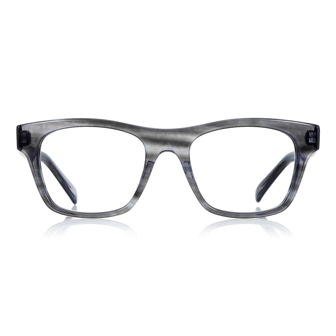 Senichisaku Light Gray Full Rim Wellington right side