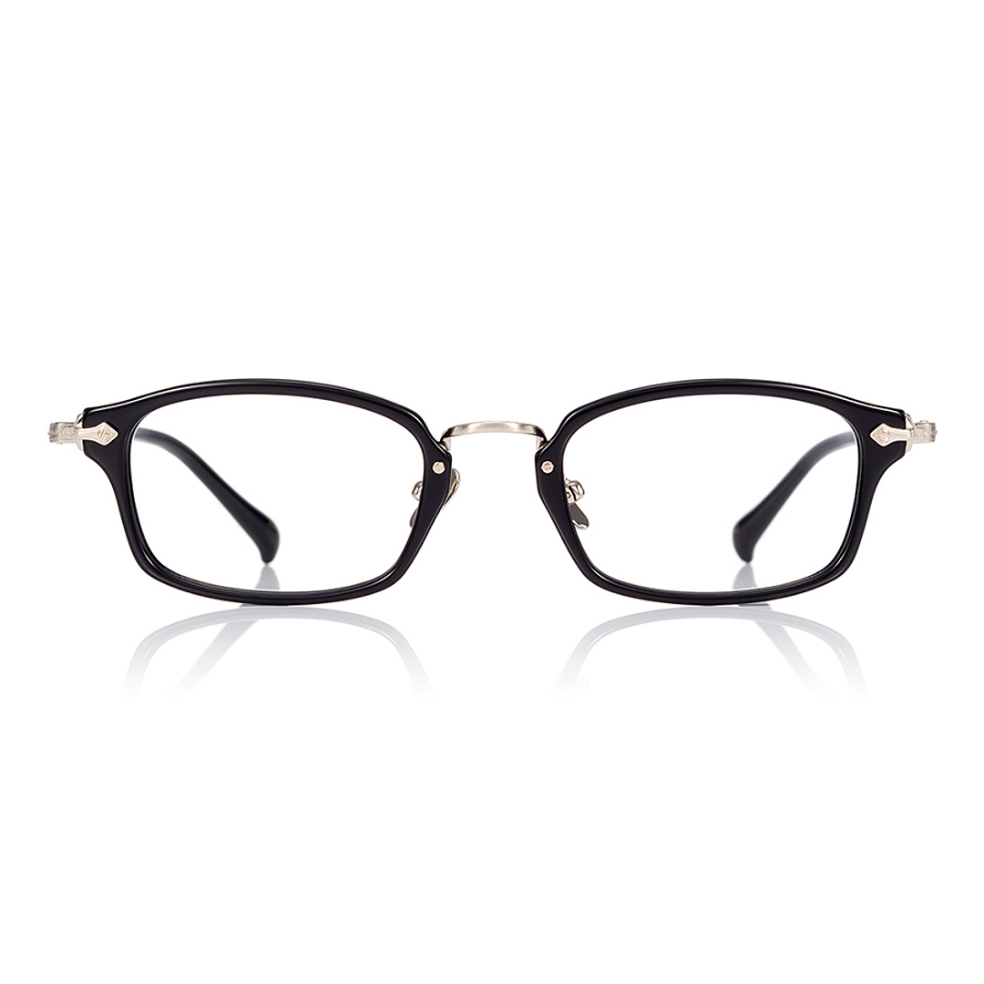 Senichisaku Black Full Rim Rectangle right side