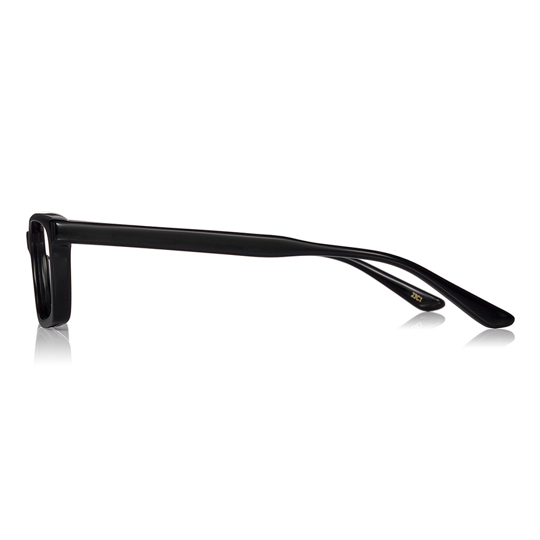 Senichisaku Black Full Rim Rectangle left side