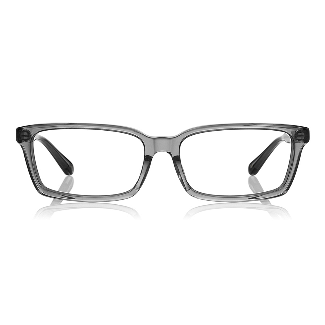Senichisaku Light Gray Full Rim Rectangle right side