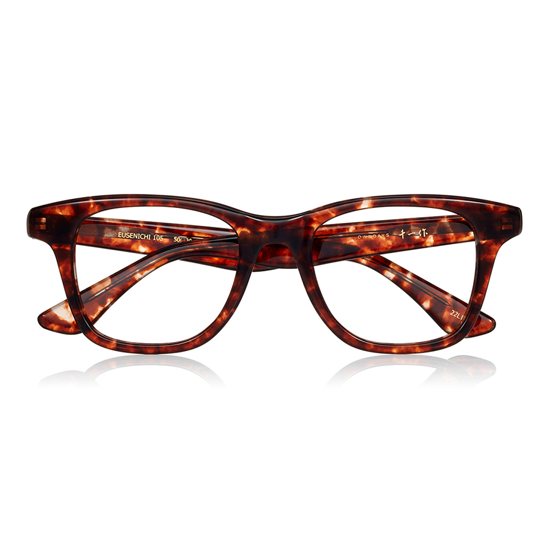 Senichisaku Light Brown Full Rim Wellington right side