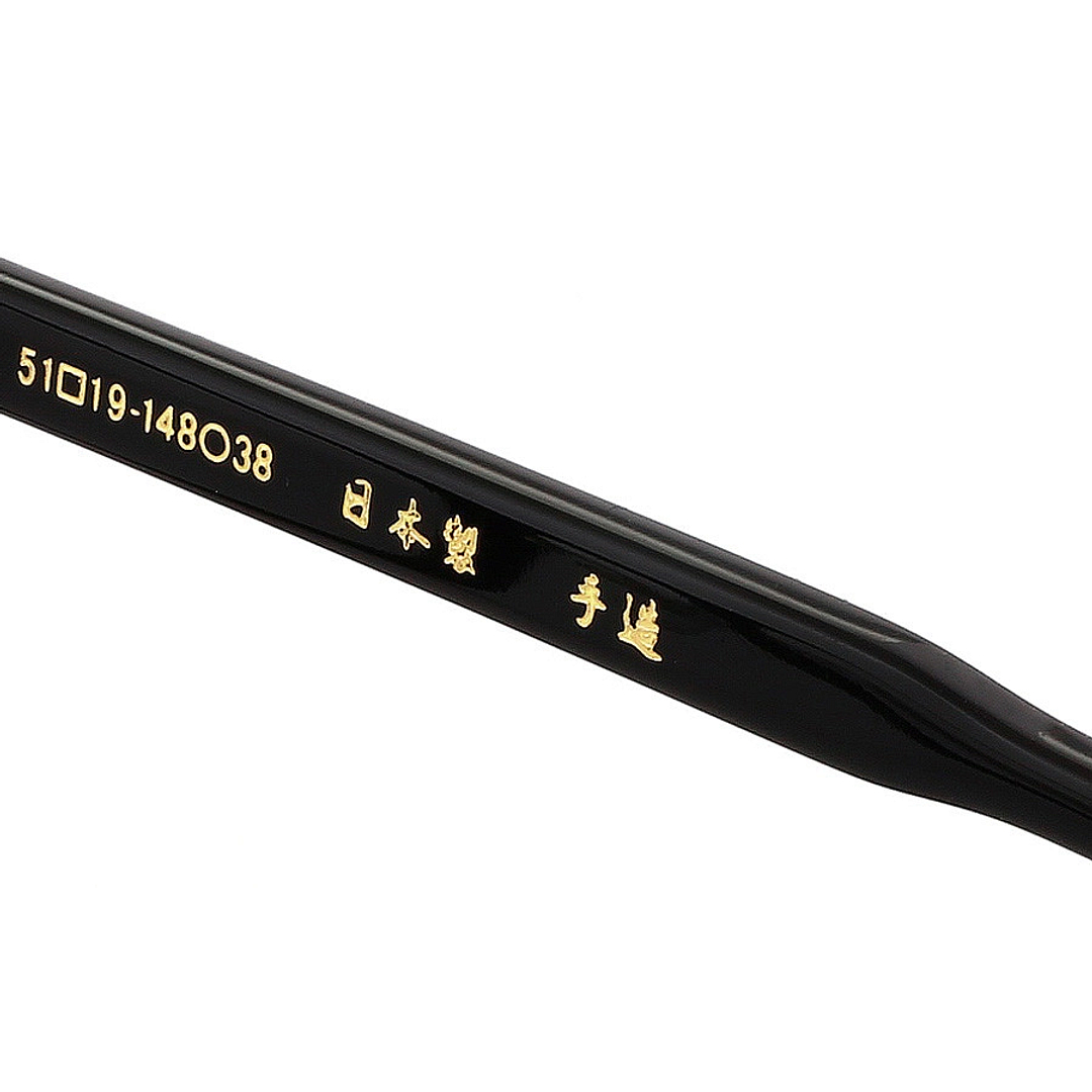 Senichisaku Black Full Rim Rectangle right side