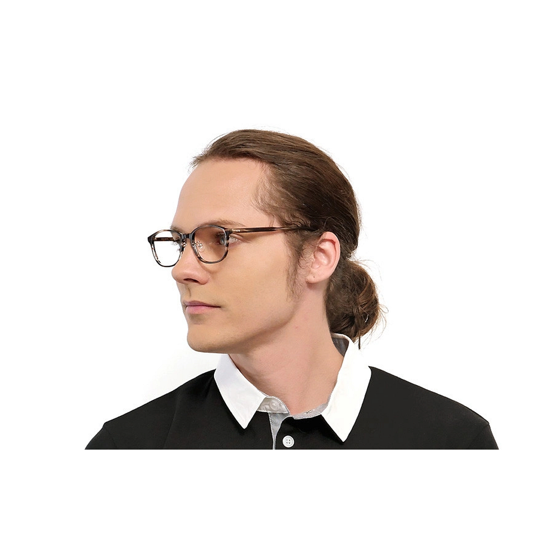 Senichisaku Black Full Rim Rectangle left side