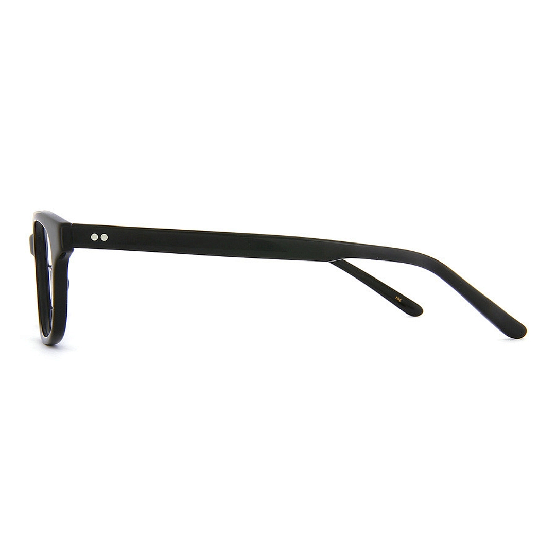 Senichisaku Black Full Rim Rectangle left side