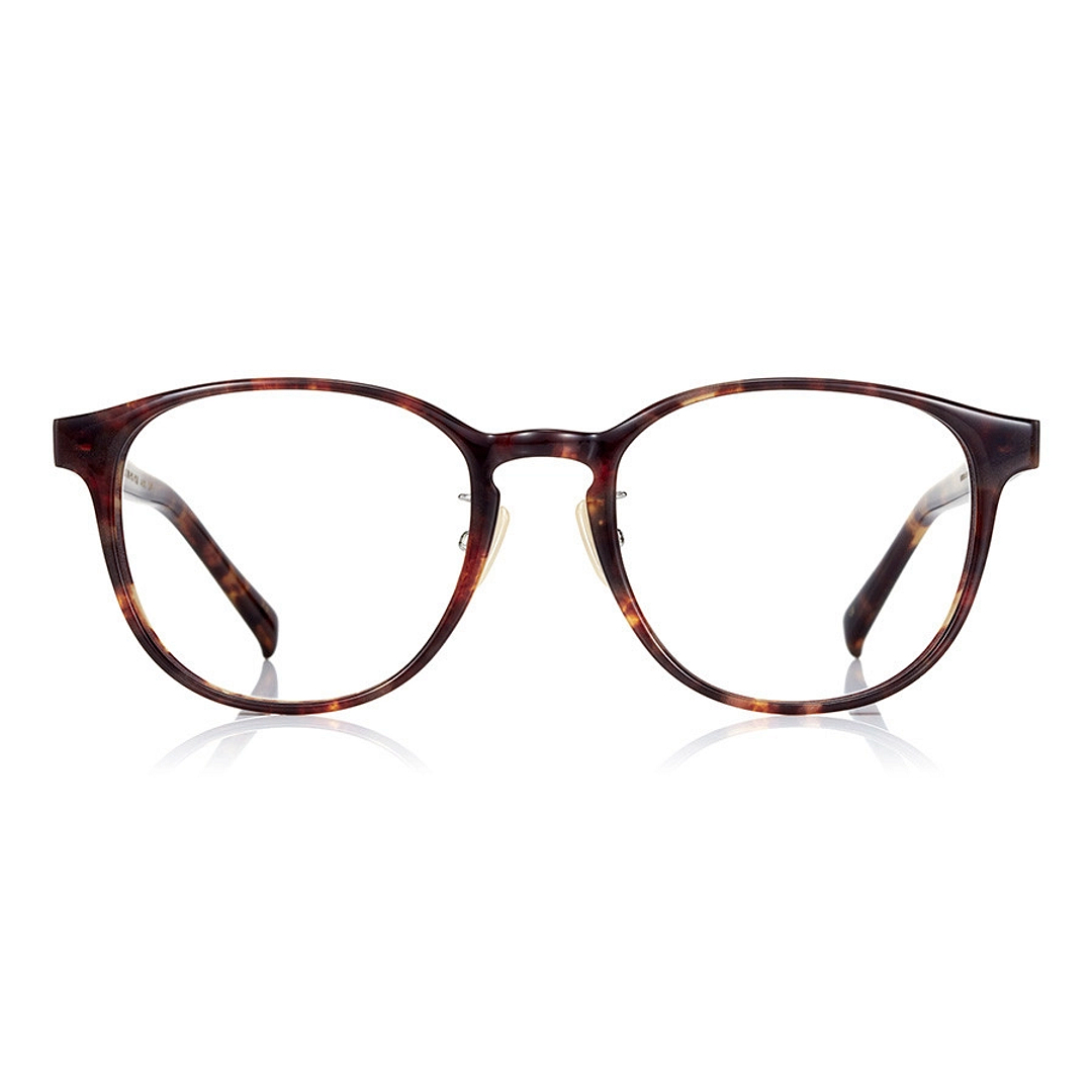 Senichisaku Brown Demi Full Rim Boston right side
