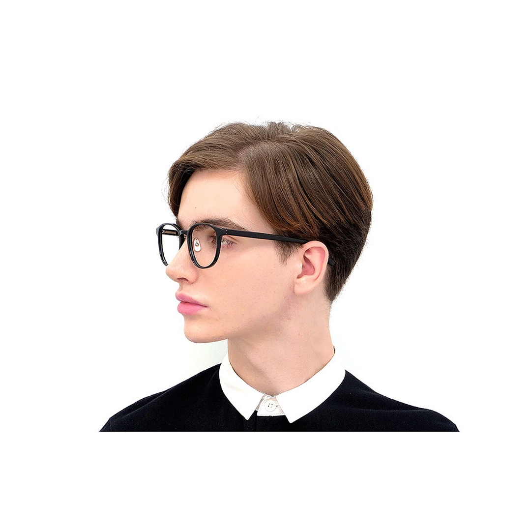 Senichisaku Brown Demi Full Rim Boston right side