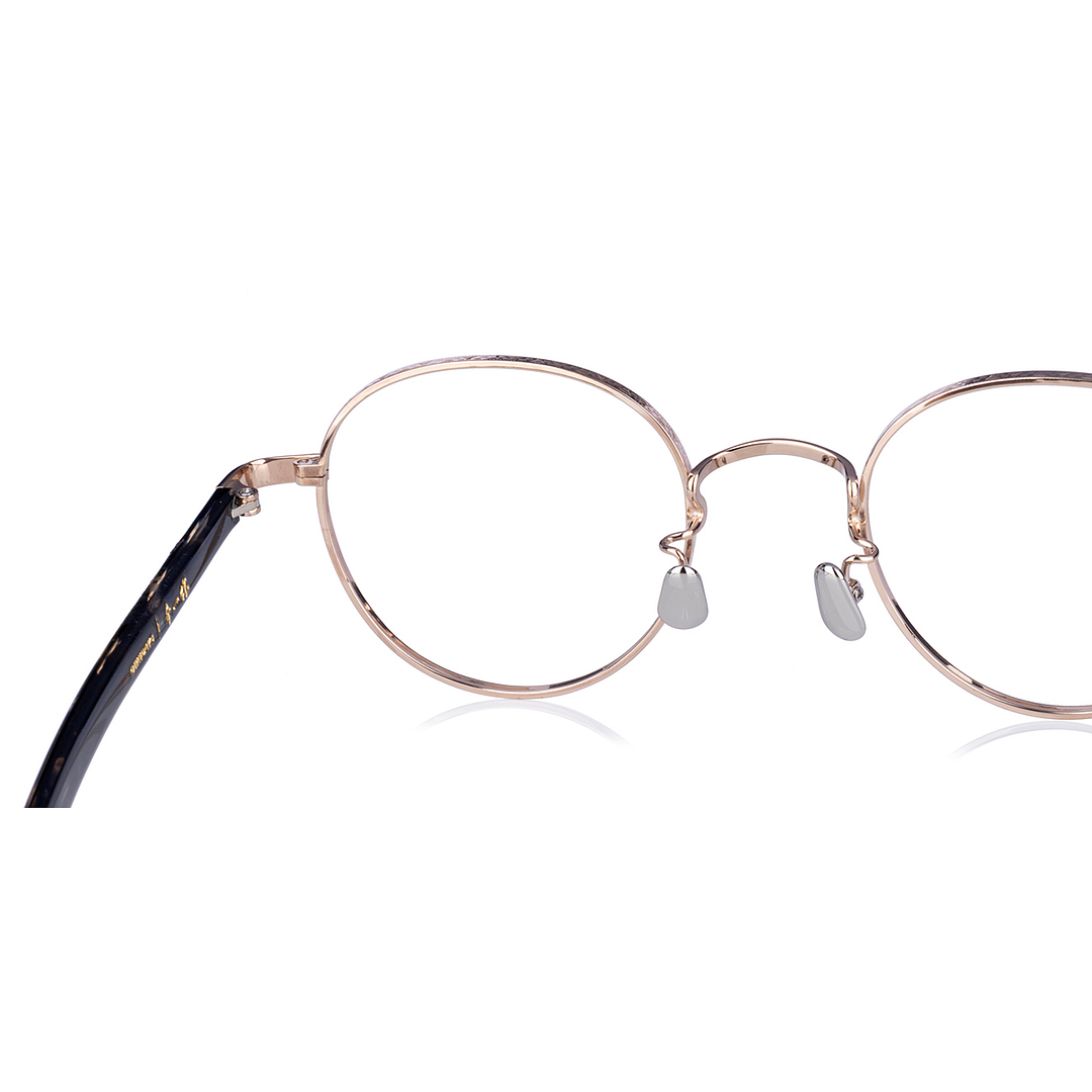 Senichisaku Black Full Rim Boston right side
