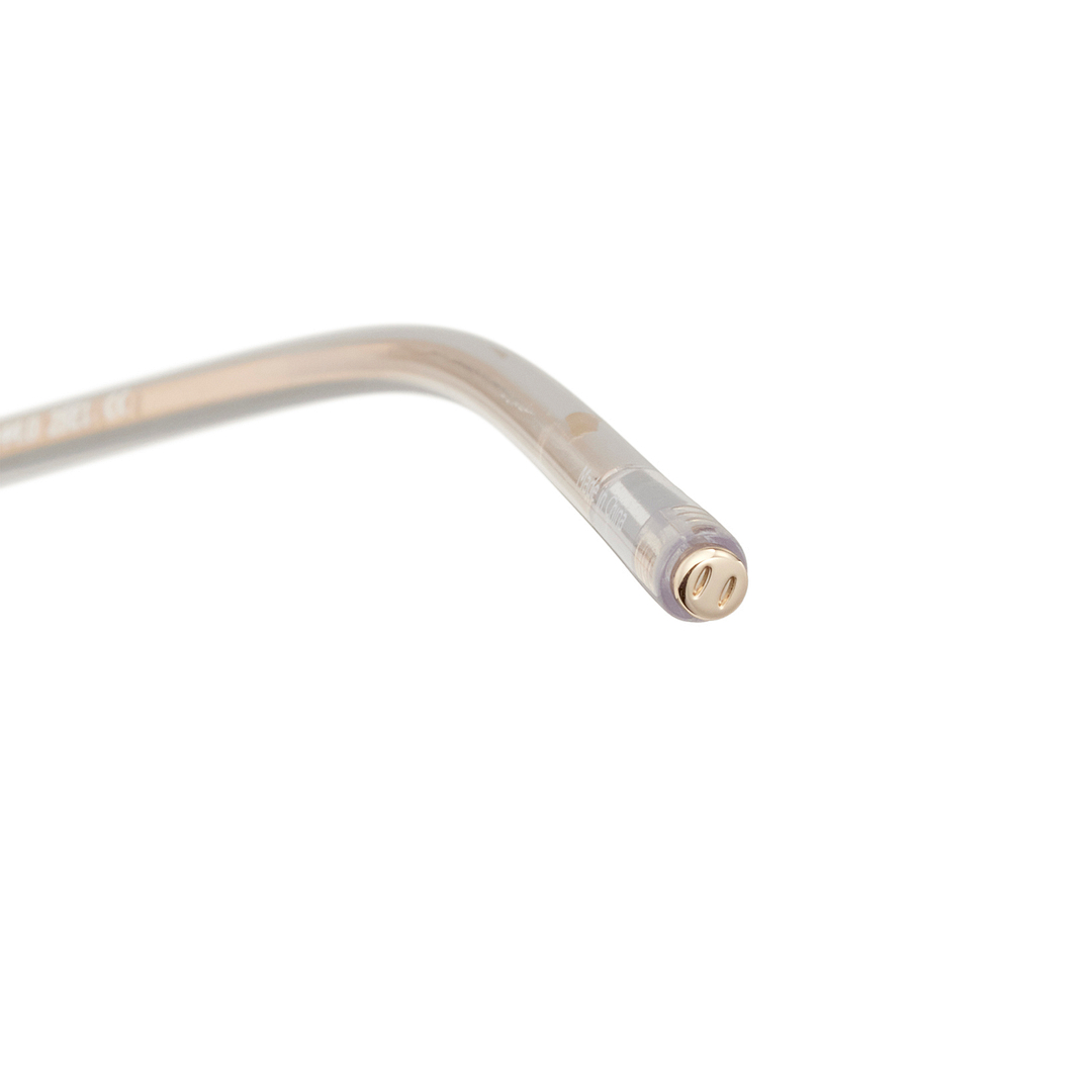 SQUID GAME × OWNDAYS Gold Full Rim Rectangle left side