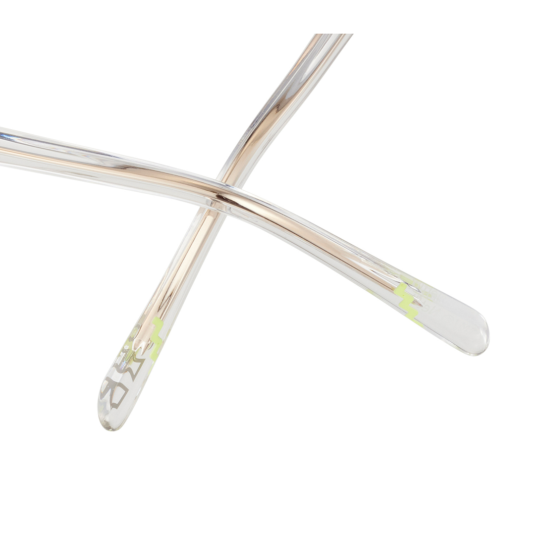 SQUID GAME × OWNDAYS Clear Full Rim Boston right side