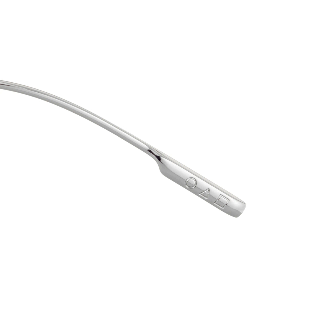 SQUID GAME × OWNDAYS Black Full Rim Wellington left side