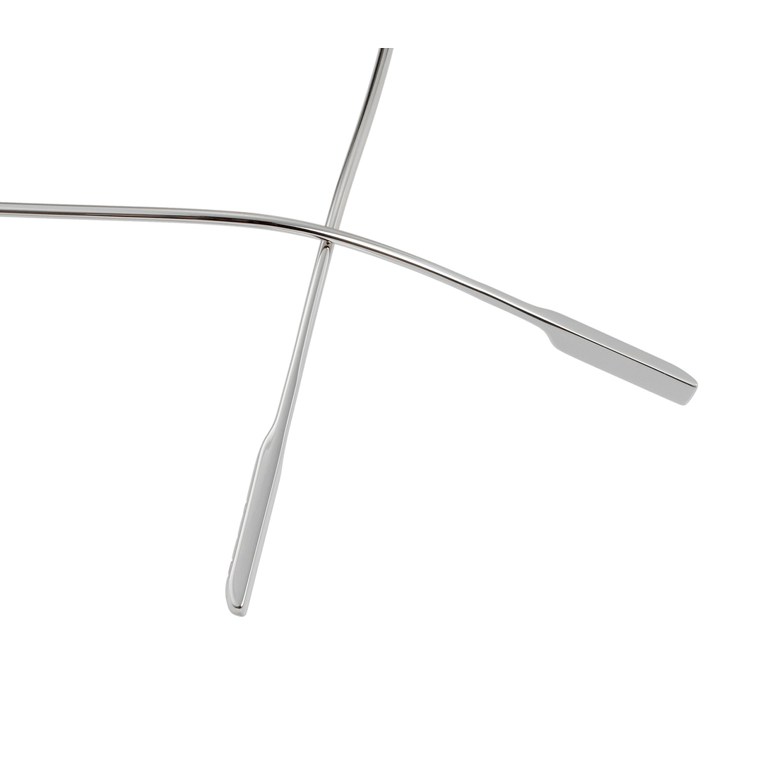 SQUID GAME × OWNDAYS Black Full Rim Wellington right side