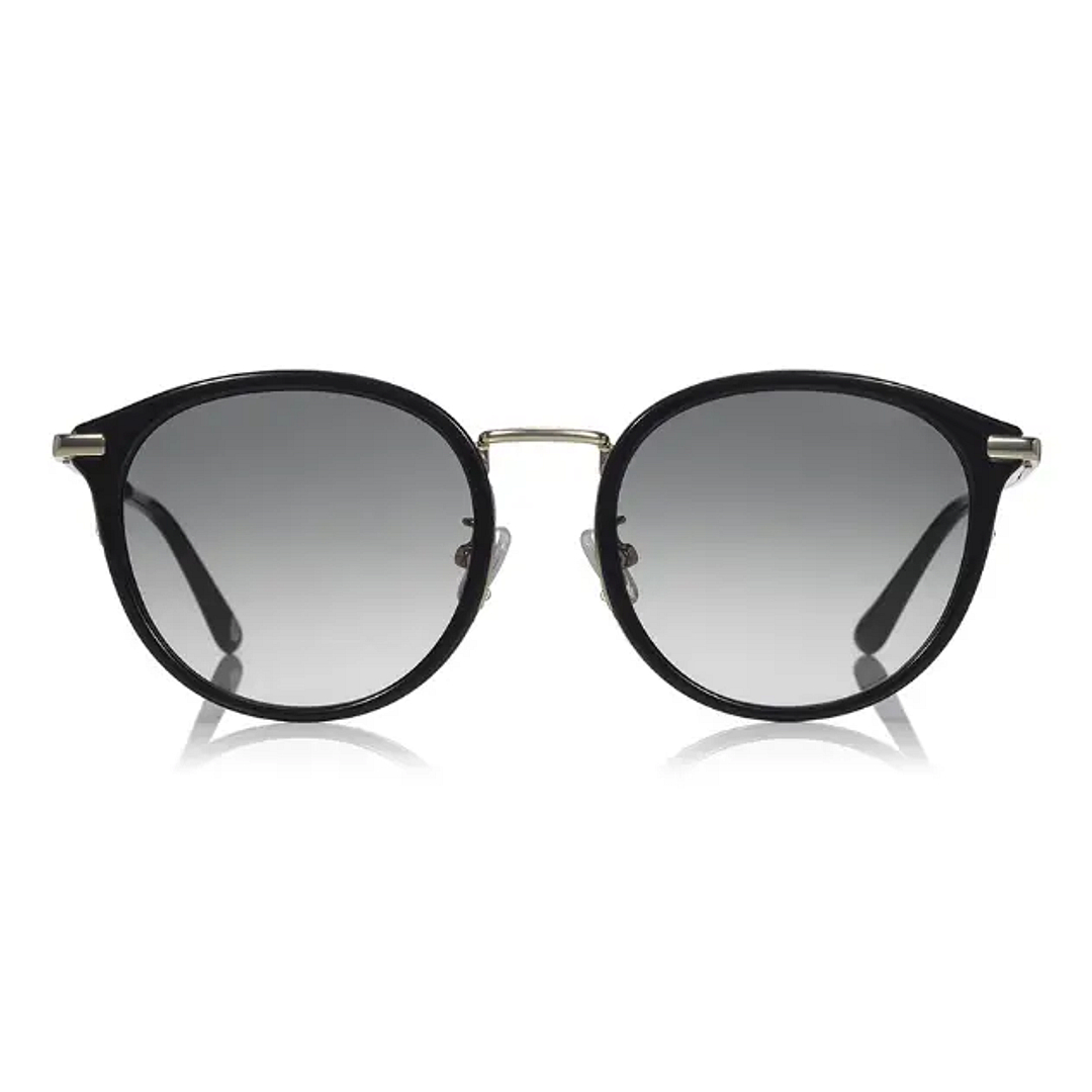 OWNDAYS | SUN Black Full Rim Boston left side