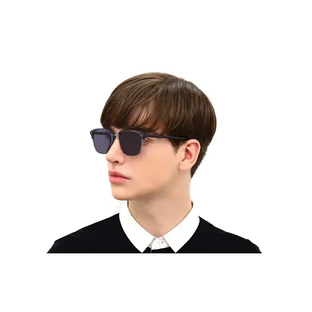 OWNDAYS | SUN Black Half Rim Browline right side