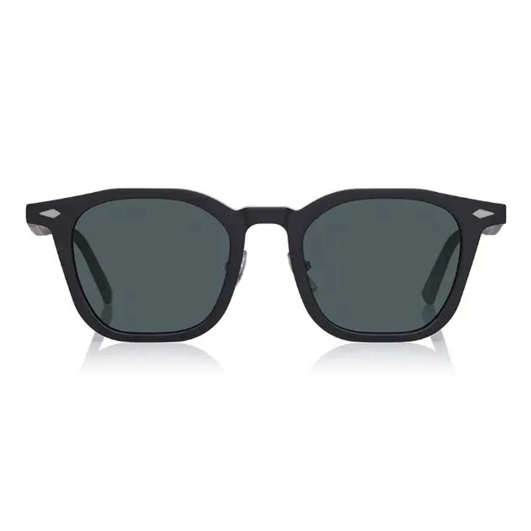 OWNDAYS | SUN MATTE BLACK Full Rim Wellington left side