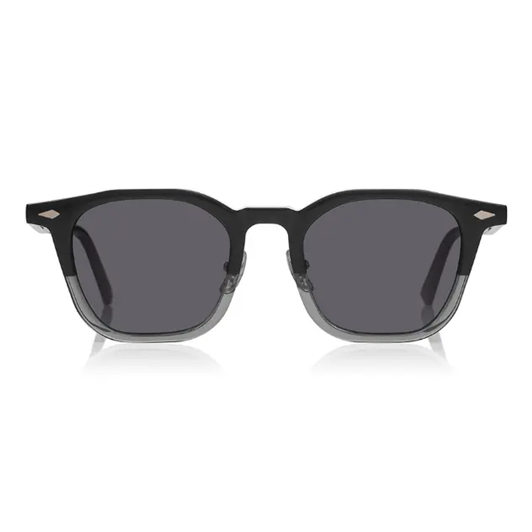 OWNDAYS | SUN Clear Gray Full Rim Wellington left side