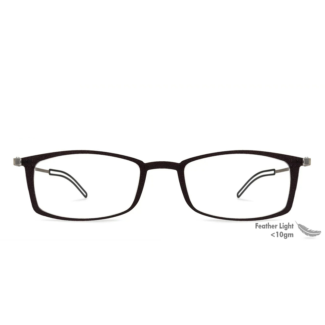 ThinOptics Black Full Rim Rectangle ThinOptics Brookyln Frontpage Reading    Only For 1 00 Power left side