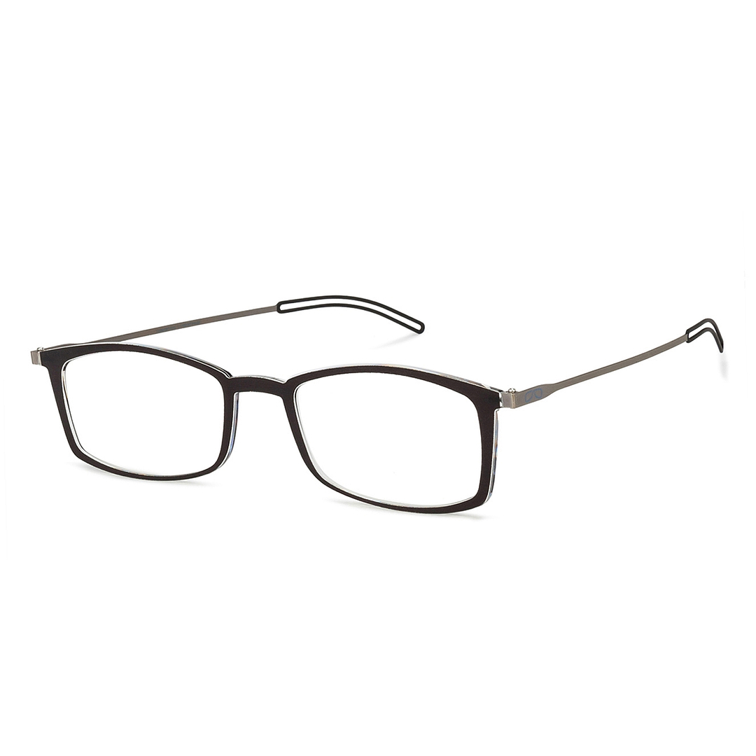 ThinOptics Black Full Rim Rectangle ThinOptics Brookyln Frontpage Reading    Only For 1 00 Power right side