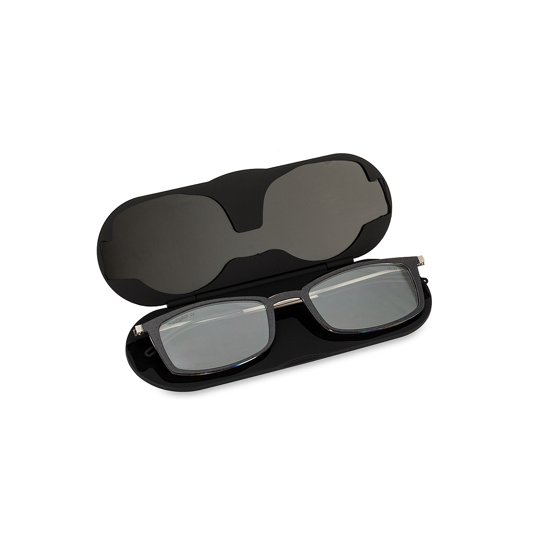 ThinOptics Black Full Rim Rectangle ThinOptics Brookyln Frontpage Reading    Only For 1 00 Power right side