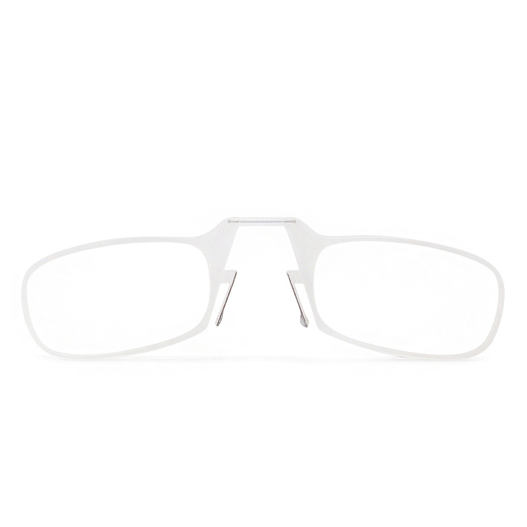 ThinOptics Clear Full Rim Rectangle ThinOptics Reading Glasses With Case Reading    Only For  1 00 Power right side