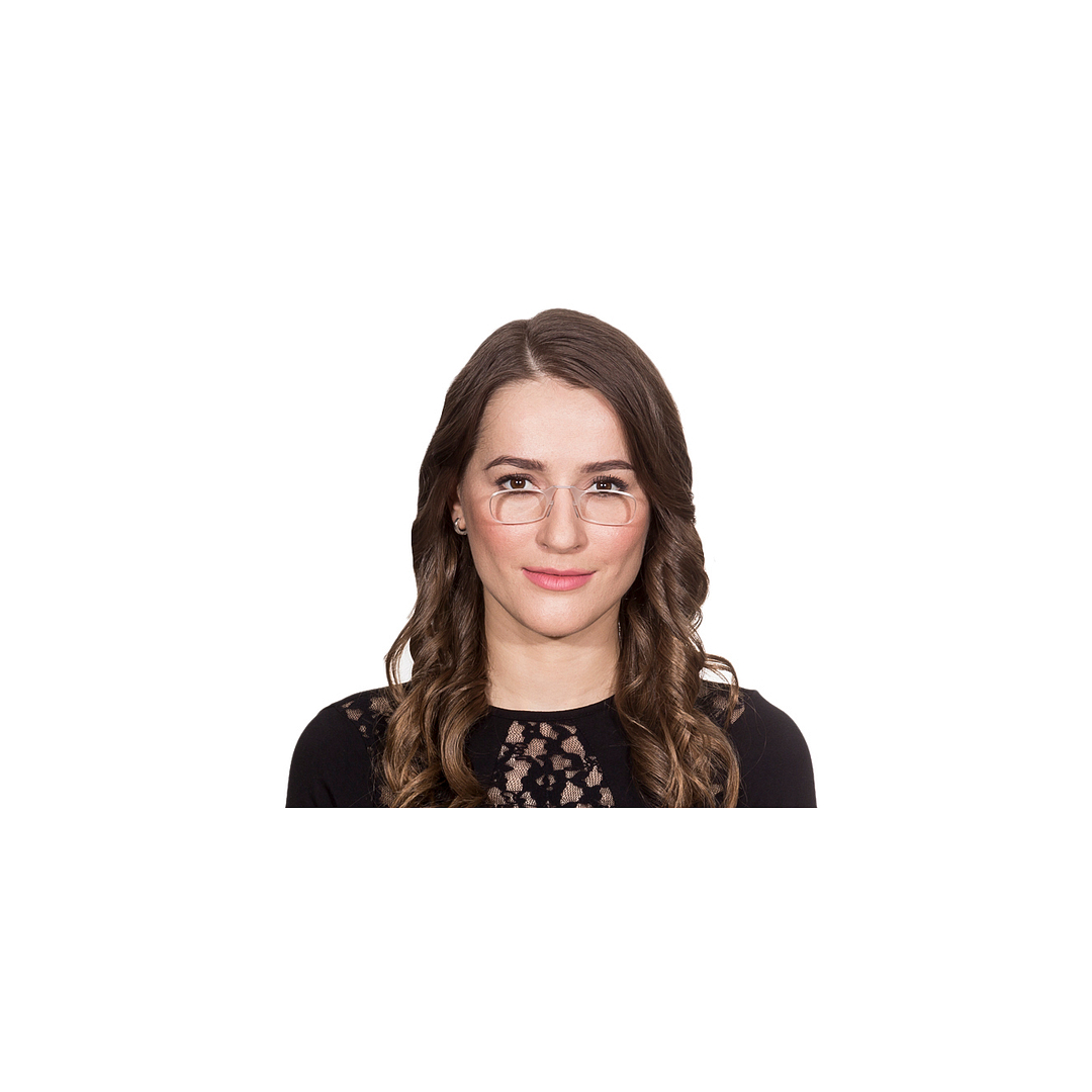 ThinOptics Clear Full Rim Rectangle ThinOptics Reading Glasses With Case Reading    Only For  1 00 Power right side