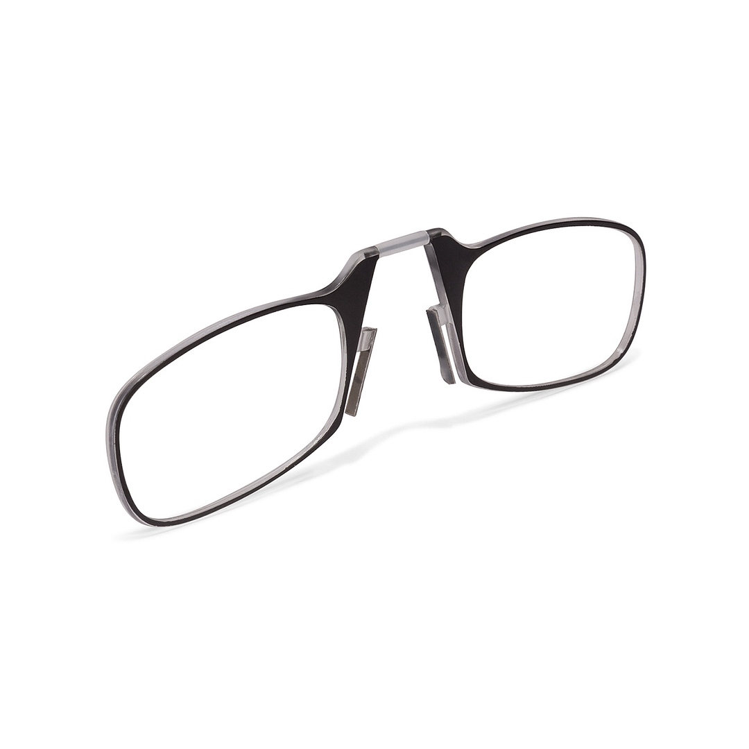 ThinOptics Black Full Rim Rectangle ThinOptics Reading Glasses With Case - TO Reading    Only For  2 00 Power left side