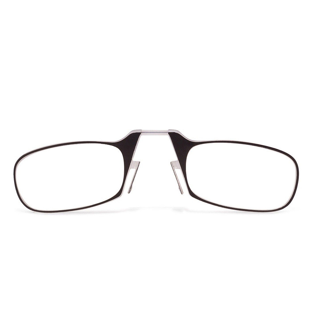 ThinOptics Black Full Rim Rectangle ThinOptics Reading Glasses With Case - TO Reading    Only For  2 50 Power left side