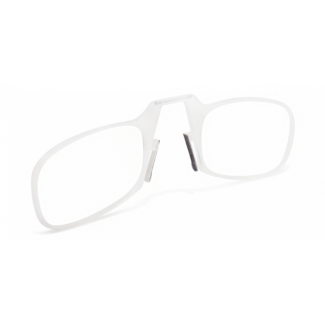 ThinOptics Clear Full Rim Rectangle ThinOptics Reading Glasses With Case - TO Reading    Only For  1 50 Power left side