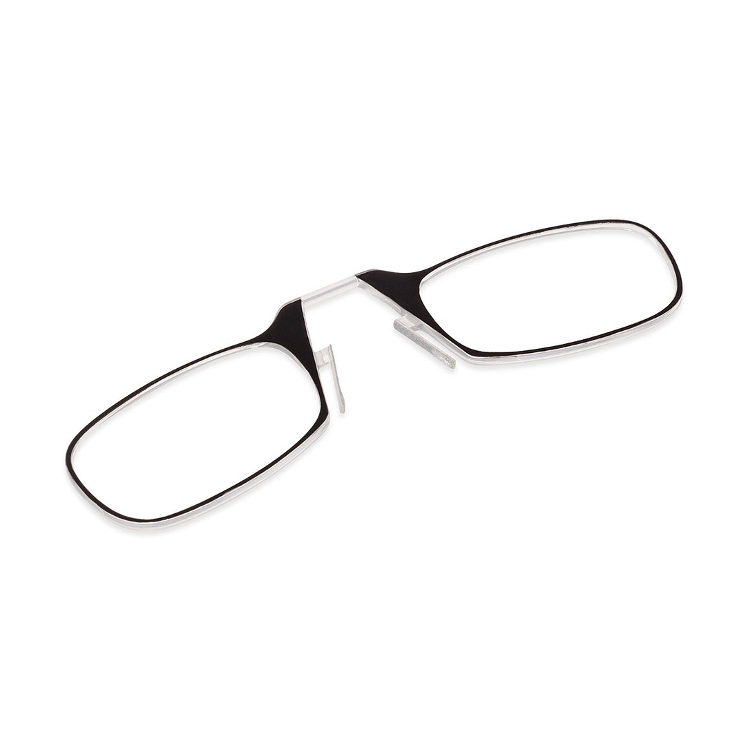 ThinOptics Black Full Rim Rectangle ThinOptics With Keychain Reading    Only For  2 50 Power left side