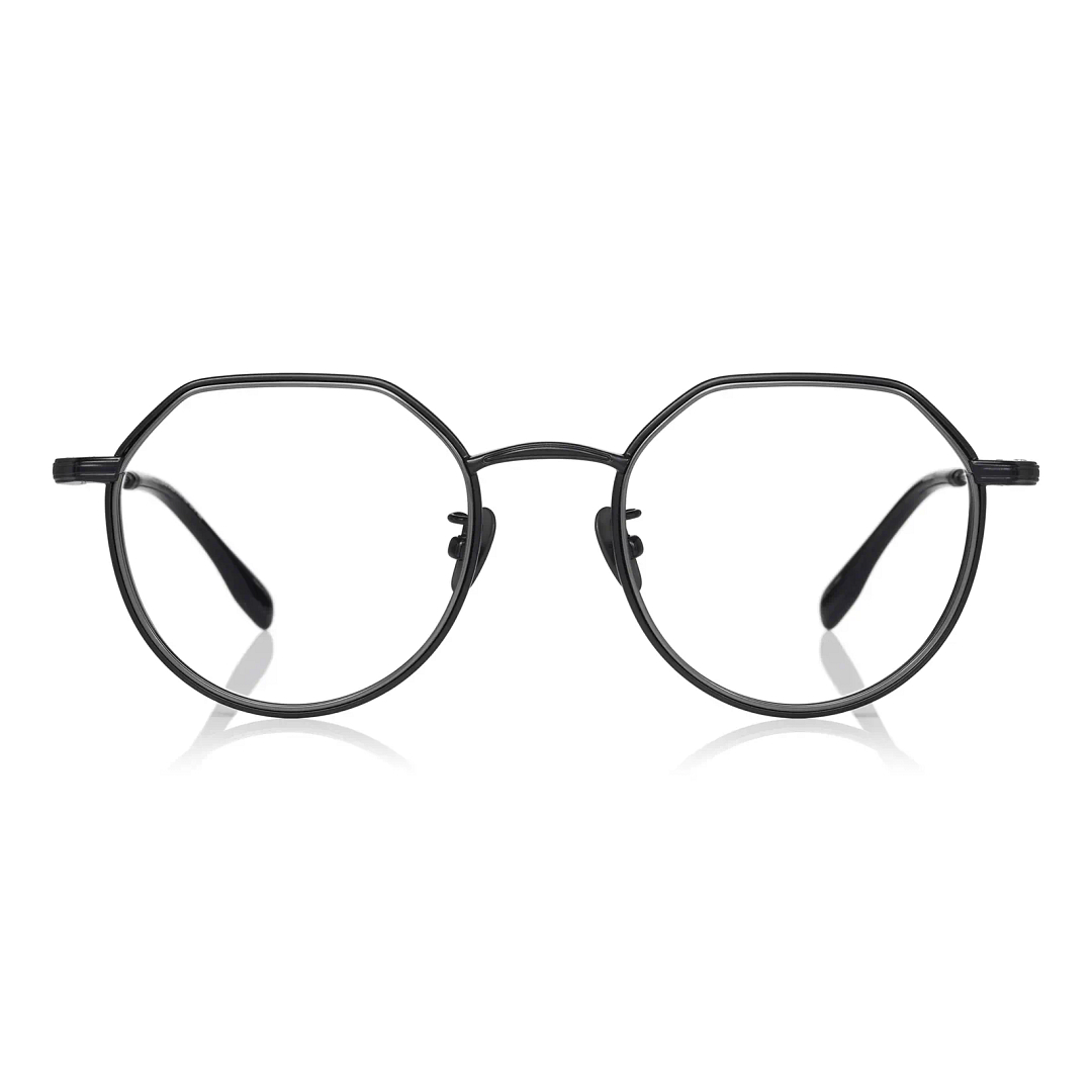 THE ONE Matte Black Full Rim Boston right side