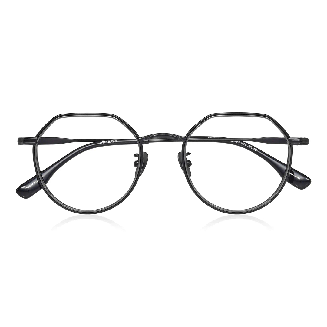 THE ONE Matte Black Full Rim Boston right side