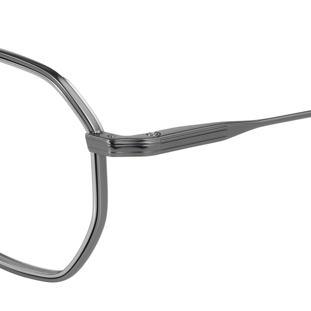 THE ONE Light Gray Marble Full Rim Square left side