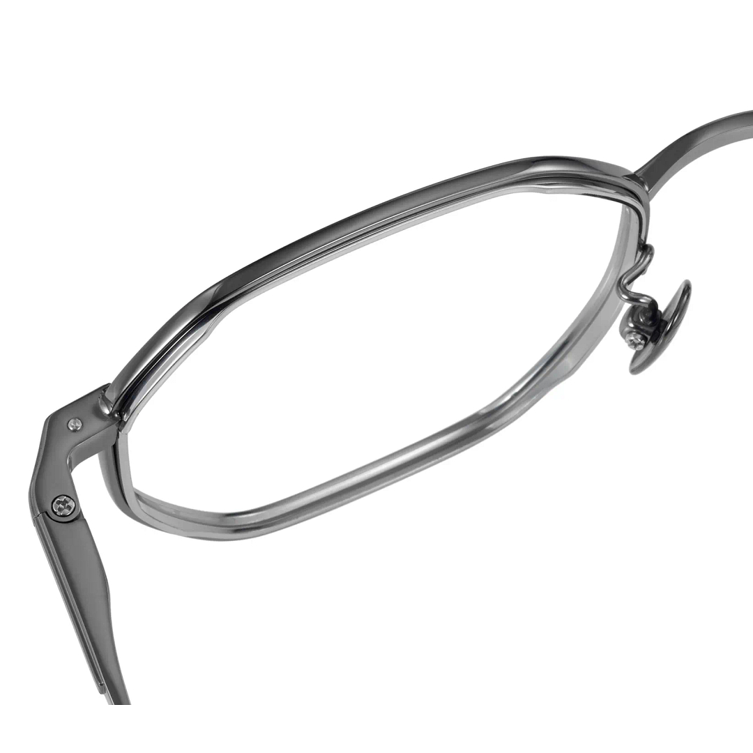 THE ONE Light Gray Marble Full Rim Square right side