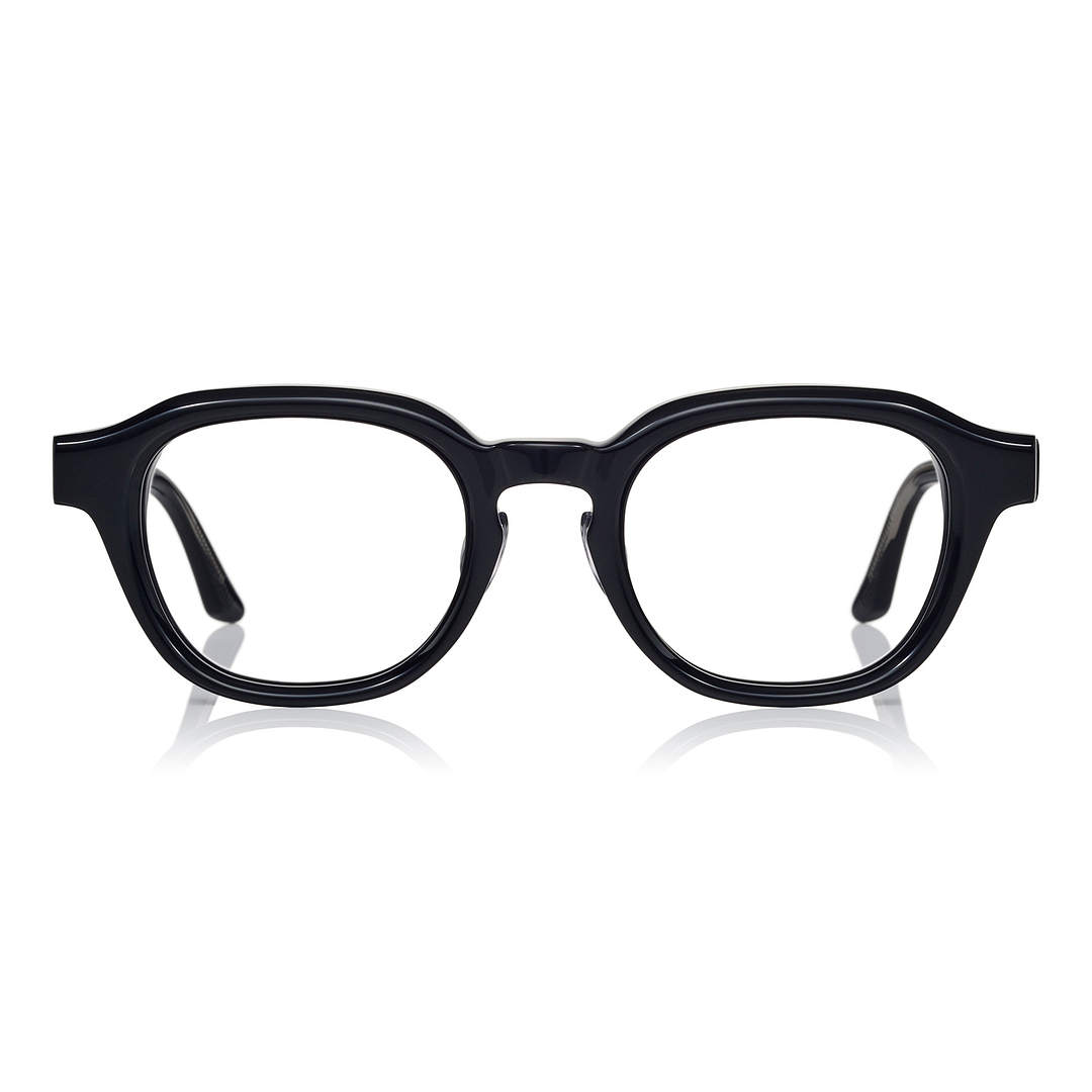 THE ONE Black Full Rim Polygon right side