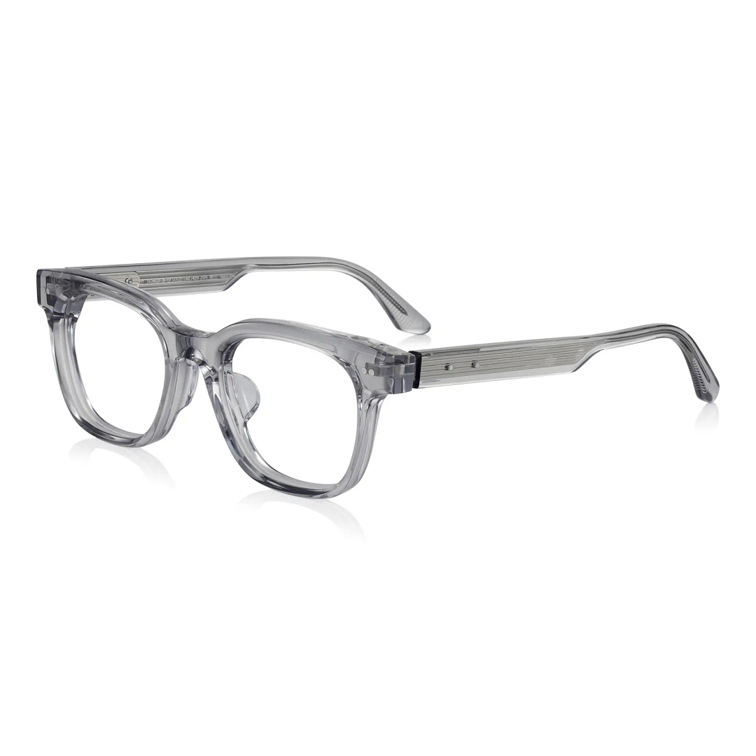 THE ONE Clear Gray Full Rim Wellington left side