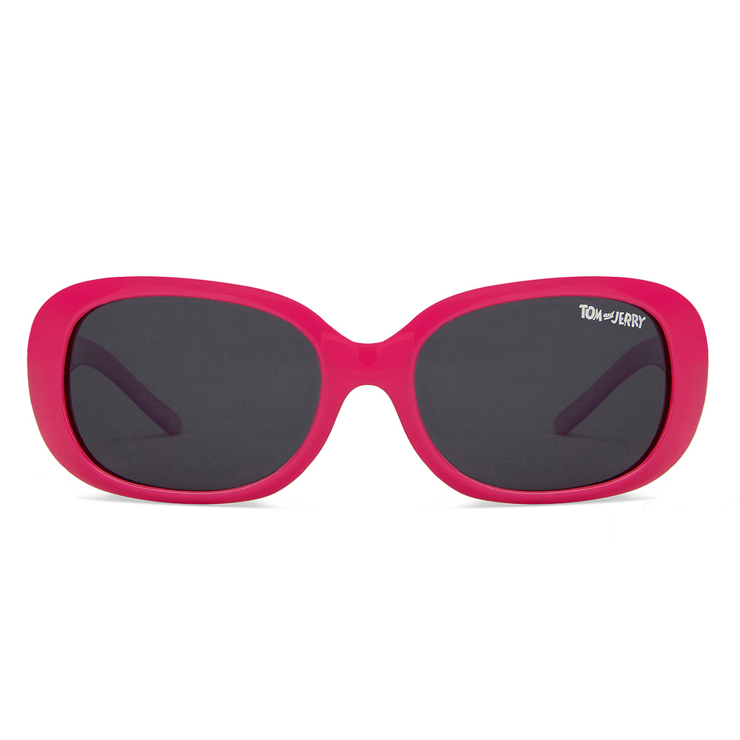 BRANDED Pink Full Rim Cat Eye left side