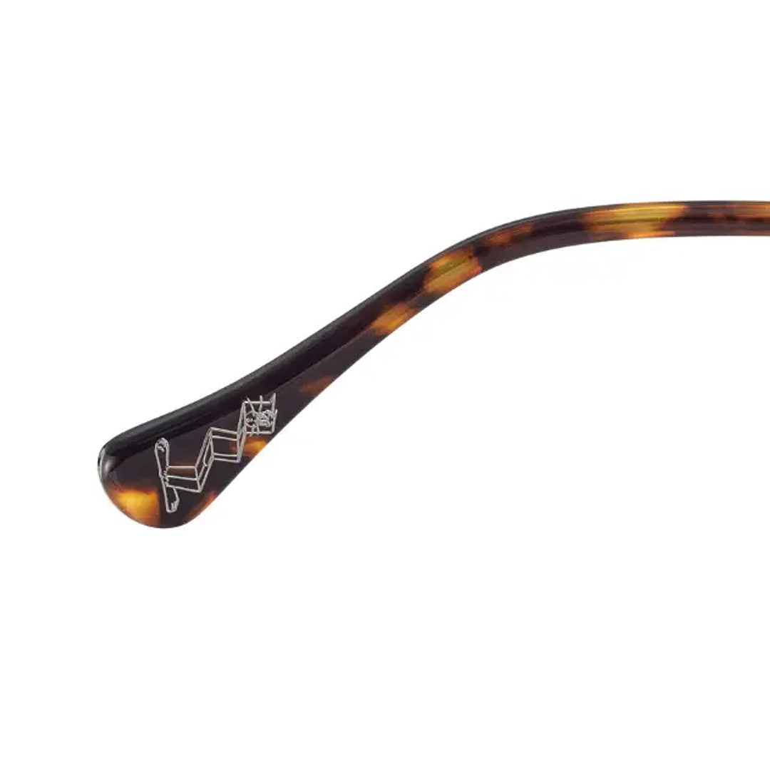 TOM and JERRY × OWNDAYS Gold Full Rim Crown Pant right side