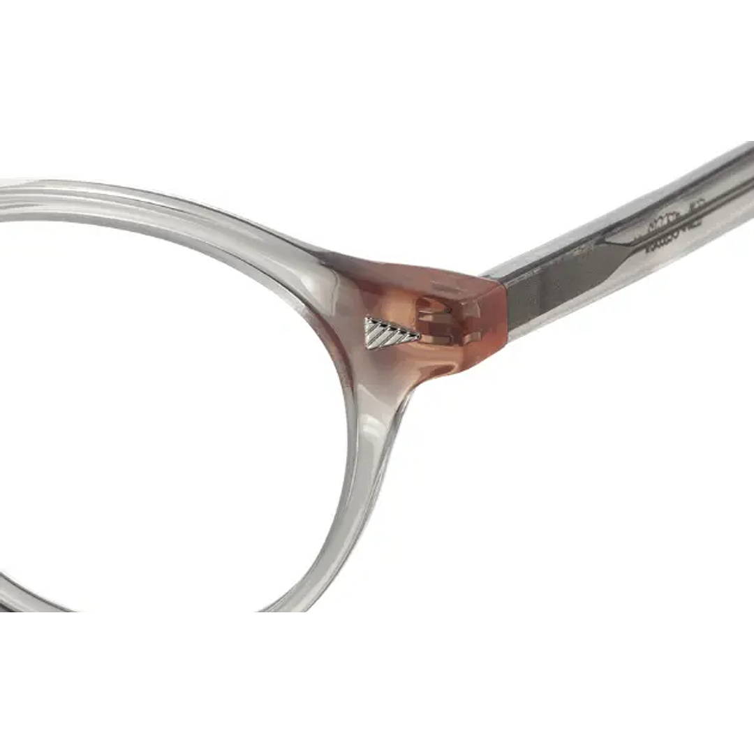 TOM and JERRY × OWNDAYS Clear Full Rim Boston right side