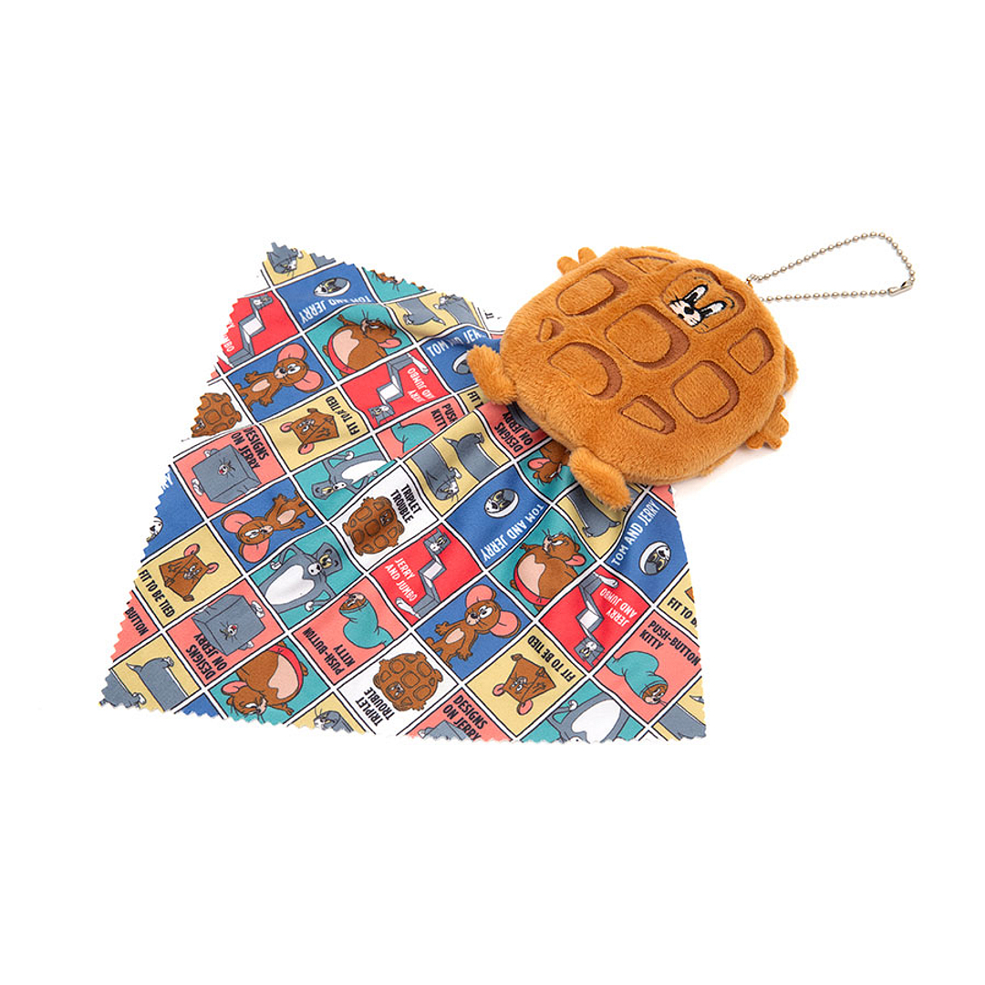 TOM and JERRY × OWNDAYS TOM and JERRY × OWNDAYS TJ-CLEANER001-5S CBROWN Accessories left side